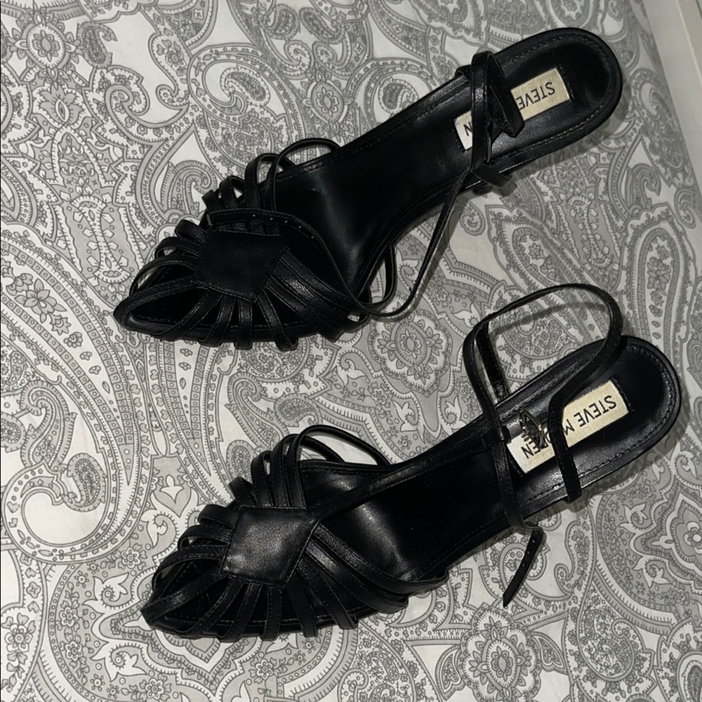 Steve Madden Black Women's Heels